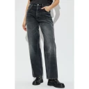 Moschino Dame Jeans Grå S,