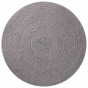 vidaXL Jute Placemets 12 stk. Grå 100% Tossa Jute