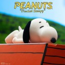 Peanuts  ReAction Figures  Snoopy Sleeping Flocked