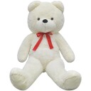 Plysjbamse hvit 200 cm -