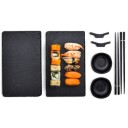 Mikamax Sushi Set for To - Restaurantkvalitet med Spisepinner og Tallerkener