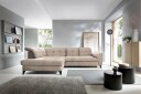 Inferne 5 seter Sofa med Sjeselong   Beige