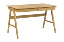 Skrivebord Hermsen 120 cm 2 Skuffer   Lysebrun