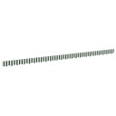 Markise Valance for 5 m Ramme Grønn og Hvit 4.8x0.2 m