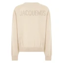 Jacquemus Dame Strikkevarer Beige XS,