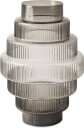 POLSPOTTEN Steps vase L 50 cm Dark grey