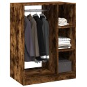  Garderobe røkt eik 77x48x102 cm konstruert tre