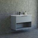 Dansani Mido+ Classic møbelpakke 101x44 cm stripete matt lyseblå