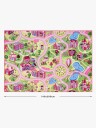 Rebel Roads 140x200 cm Barnerom Leketeppe Pink Tivoli