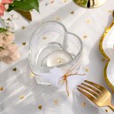Santex Lysestake Hjerteformet Transparent 9418 0-0