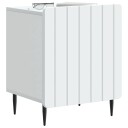  Nattbordskap 2 pcs Hvit 43 x 34,5 x 52 cm Konstruert tre