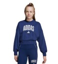 Adidas Performance Collegegenser   Beskåret   Dkblue/White m. Lo   Adidas Performance   14 år 164   Collegegenser Blå Lilla