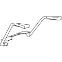 GUSTAVSBERG NORDIC CARE ARMSTØTTE U/SETE F/23XX