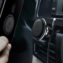 Baseus 360 Graders Magnetisk Mobilholder til Bil m. Kabelholder Svart
