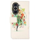 Glam Series Huawei Nova 10 Pro Lommebok-deksel Blomstrende tre / Grønn