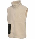 Hummel Fleecevest   Teddy   hmlJR Martini   Havregrøt   Hummel   5 år (110)   Fleecejakke   Beige