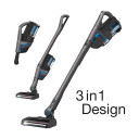 MIELE TRIFLEX HX1 FLASH LEDNINGSFRI STØVSUGER GRÅ 12181430
