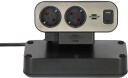 Brennenstuhl Estilo Duplex Grenuttak Med Overspenningsvern 1x USB-C 1x USB-A 9 Stikkontakter