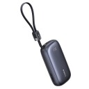 Baseus EnerFill FC21 Qpow 3 Ultra 20 000 mAh 22,5 W powerbank med skjerm og kabel inkludert Svart
