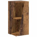vidaXL Sidehylle Gammelt tre 33 x 32 x 70,5 cm Konstruert tre