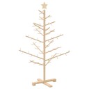  Trekjuletrær med stativ Naturlig 125 cm Heltre furu