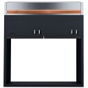 Röshults Essentials gassgrill beluga black