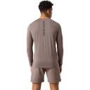 Björn Borg Borg Feather Long Sleeve T Shirt   Brown   XL