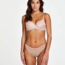 Hunkemöller Angie foret BH med bøyle Beige 75C