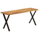  Benk med naturlig kant 105 cm heltre akasie 8721012364820