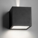 Light-Point - Cube Utendørs Vegglampe m/Stråle Svart