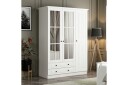 Fruitland Garderobe med Speil - Hvit