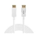 Sandberg DisplayPort 1.4 Kabel 2 m 8K Hvit