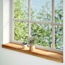  2 Stk Lysebrun 90x15x2cm Heltre Eik