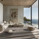 Ryetepper   Willow Natural Cotton Shaggy taupe Størrelse: 200 x 290 cm