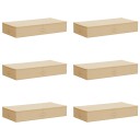 vidaXL Lagringsboks 6 pcs Krem 100 x 50 x 18 cm Ikke-vevd stoff