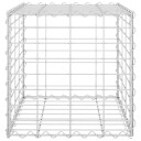 vidaXL Gabion høybed kubeformet ståltråd 40x40x40 cm