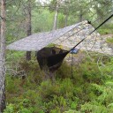 Dovrefjell Classic Tarp 3,5 x 3,5 meter - camo
