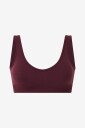 Drop Of Mindfulness   Sports BH Seamless Deep V   Rød