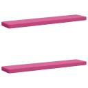 vidaXL 2 delt benkpute VUGHT 2 pcs 100% Polyester Rosa 160 x 30 x 5 cm