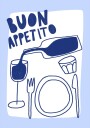 Dining Delight Plakat / 70x100cm