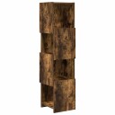  Hjørneskap Hvit 25,5x25x102cm Konstruert tre