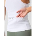 Bjørn Borg Ace Pocket Ribbed Tank Top Dame We/Brilliant White S