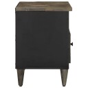  TV-benk svart 80x33x46 cm heltre mango 8721158449023