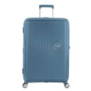 American Tourister Soundbox ekspanderende stor koffert 77 cm Stone Blue