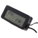 12V biltermometer innendørs/utendørs