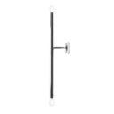 Aldex Tubo 2 vegglampe krom 60 cm