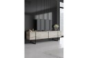 Luxe TV-benk 180 cm - Beige/Svart
