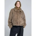 Meotine Dame Jakker Brun S,