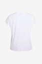 Zizzi   Treningstopp Abasic O neck Tee   Hvit