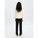 Selected FEMME Kardigan slfLulu Frill LS Knit Hvit